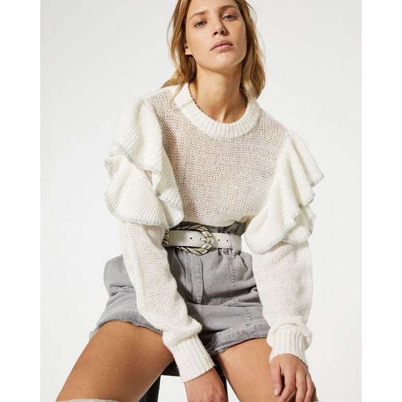 IRO Ruffle Sweater - Picture 2 of 8